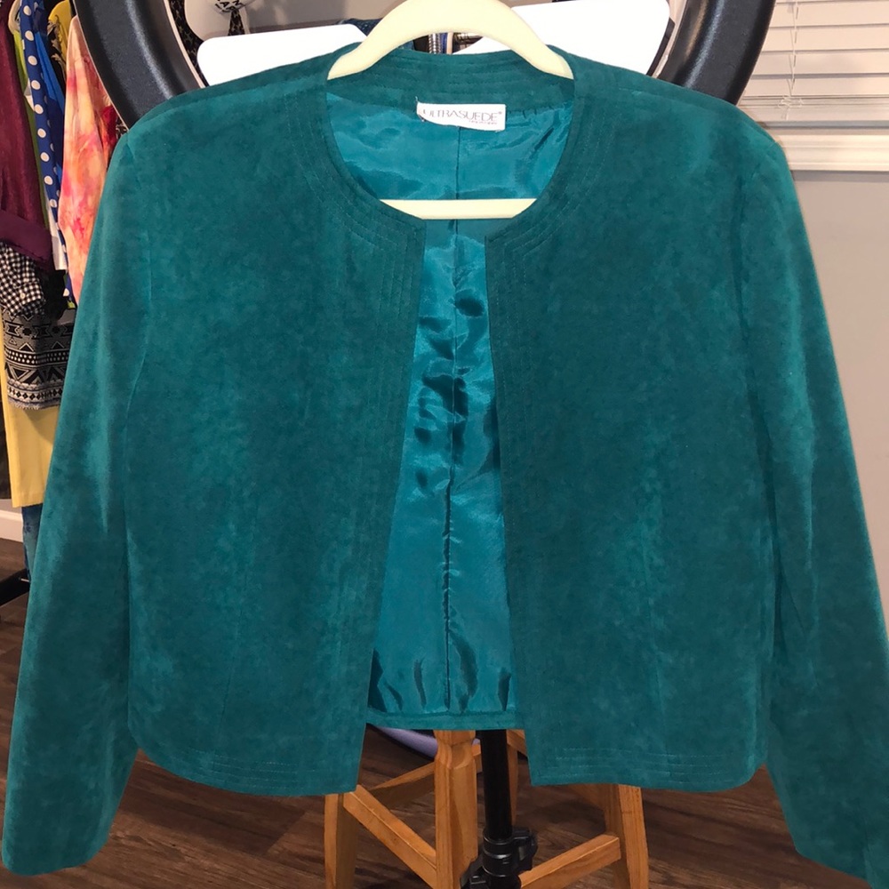 Vintage 70’s Ultra Suede Cropped Jacket